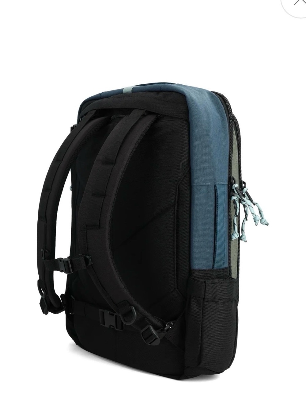 Topo Designs Global Travel Bag 30L Brown, Teal & Black, Like New - Picture 8 of 16